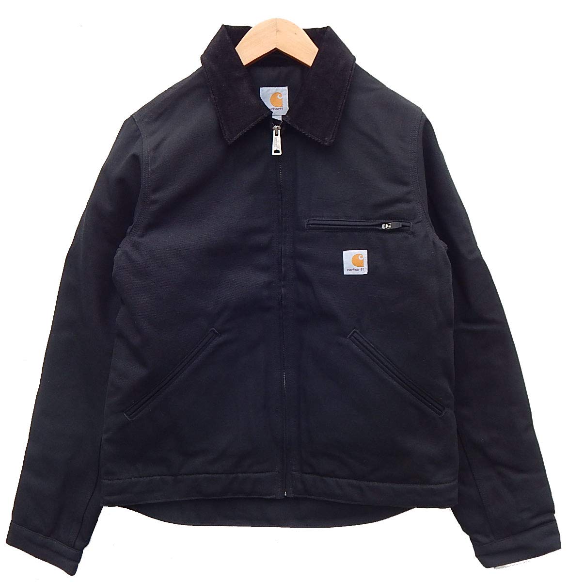 新品Carhartt Detroit Jacket S ブラック デトロイトジャケット
